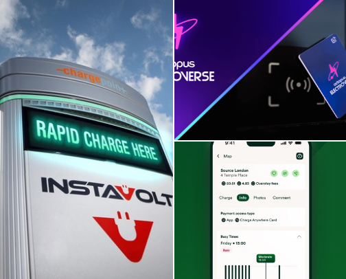 EV CHARGING, Utilities & Apps cover photo collage