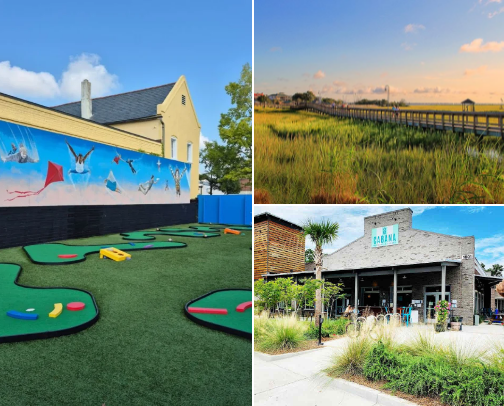 Toddler Family Friendly Spots in Charleston, SC cover photo collage