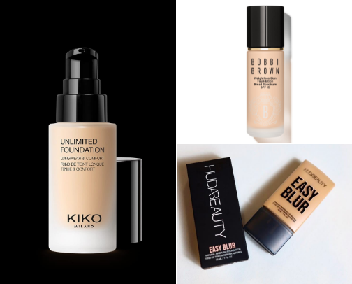 My Top 10 Foundations That Actually Work for Combination Skin cover photo collage