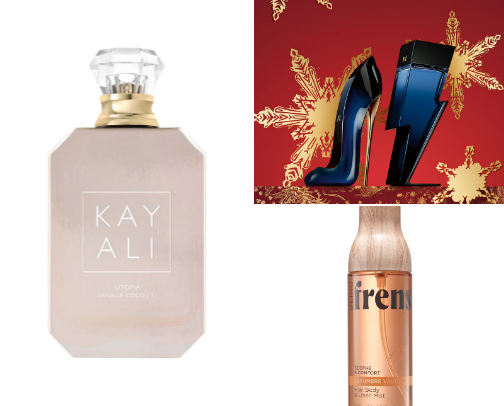 perfumes cover photo collage