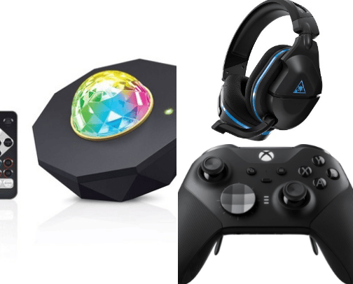 Needs for the set up🎮🎧 cover photo collage