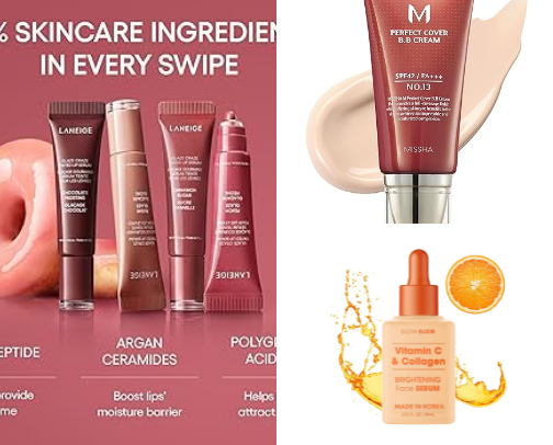 Aging Gracefully: My 50+ Beauty essentials cover photo collage