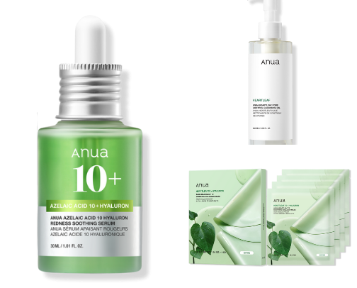 Skin Care for Sensitive Skin cover photo collage