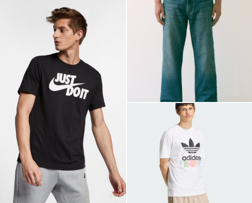 Best Men's and Women's Shirt under $100 cover photo collage