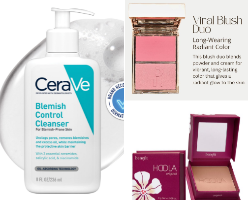 No makeup makeup look routine! - all the products you need for a subtle no makeup makeup look ✨🤩 cover photo collage