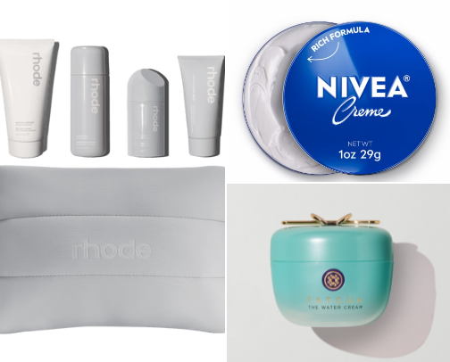 Skin care routine cover photo collage