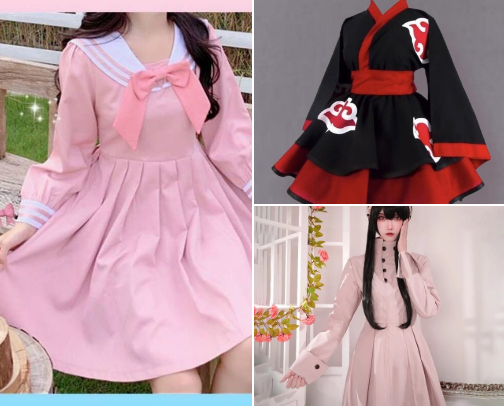 Anime Outfit Girl 💫 cover photo collage