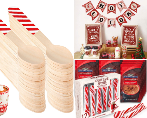 Let's Build a Hot Cocoa Bar! cover photo collage