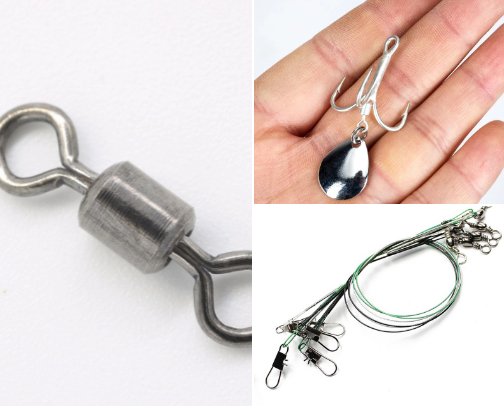 Casting Terminal Tackle Checklist: Swivels, Hooks & Leaders cover photo collage