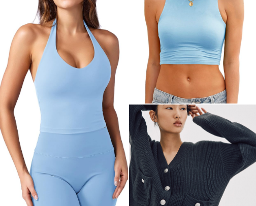 Trendy Female Fashion Finds (Soft Streetwear, Y2K & Clean Girl Aesthetic)⭐️ cover photo collage