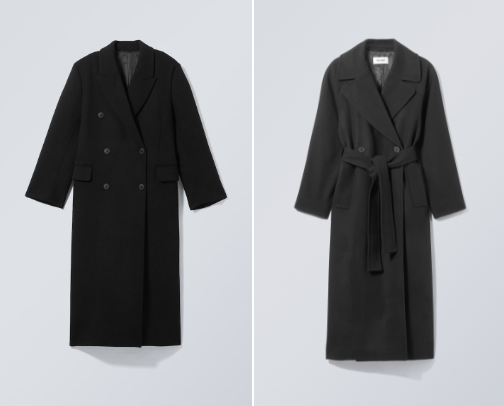 Chic Layers: Winter & Fall Coats cover photo collage