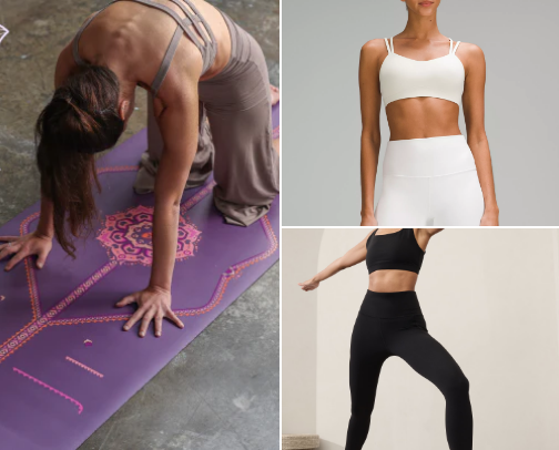 Must-Have Yoga Gear cover photo collage