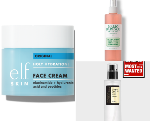 Night routine for hydration cover photo collage