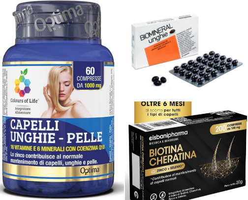 Integratori Bellezza e Salute 2026 - Collagene, Biotina, Vitamine Amazon Italia cover photo collage