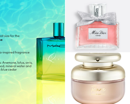 Fragrances 🌸 cover photo collage