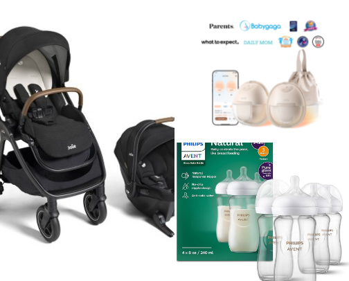 Baby Gear I'm Trying cover photo collage