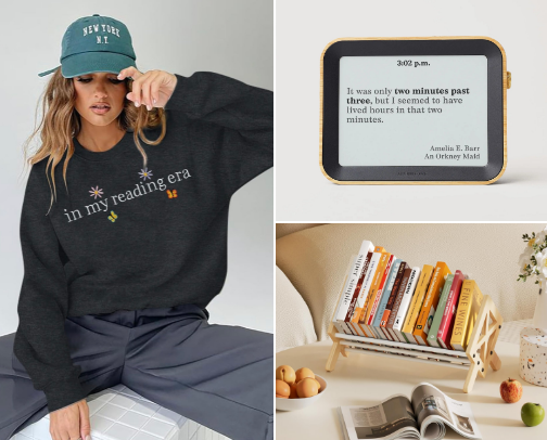 46 Non-Book Gifts for Bibliophiles: From Library Decor to Reading Tech cover photo collage