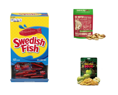 Better-for-You Snacks, Protein Treats & Energy Favorites cover photo collage