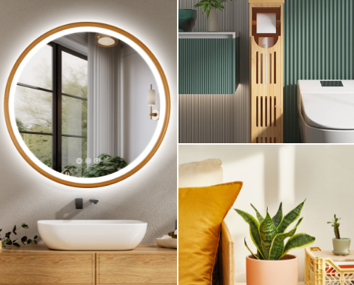 Things That Help in a Small & Windowless Bathroom (Because I’ve Lived It) cover photo collage