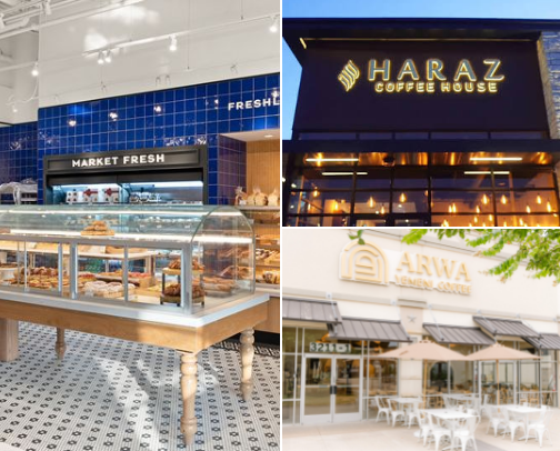 My favorite cafés! cover photo collage