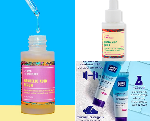 Skin Care cover photo collage