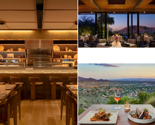 My Favorite restaurants Phoenix/Scottsdale. Both great food and amazing vibes. cover photo collage
