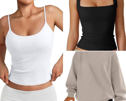 Styleish Amazon clothes cover photo collage