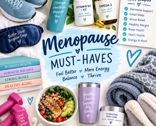 Menopause Relief Toolkit: Hot Flash & Night Sweat Must-Have cover photo collage