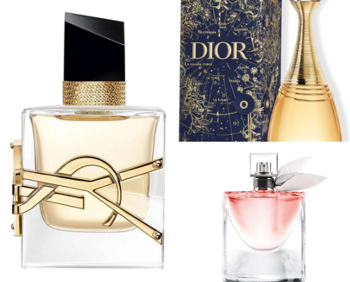Parfumes cover photo collage