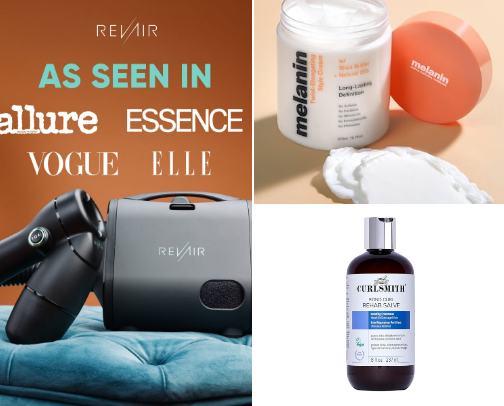 Type 4 Natural Hair Products for Moisture and Length Retention cover photo collage