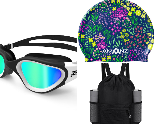 Essentials for every swimmer cover photo collage