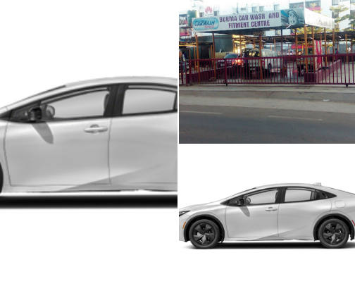 Cars cover photo collage