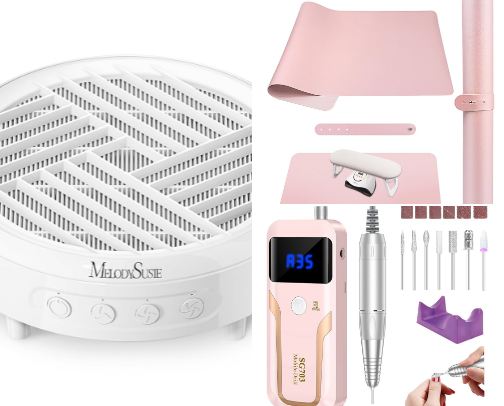 At Home Nail Girls Amazon Must Haves cover photo collage