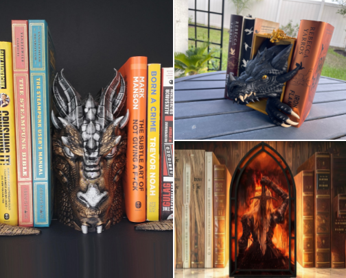 bookish finds cover photo collage