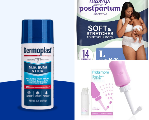 Postpartum must haves cover photo collage