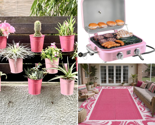 🎀Pink Paradise: Outdoor Entertaining cover photo collage