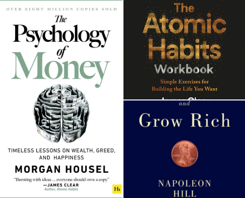 My favorite book recs cover photo collage