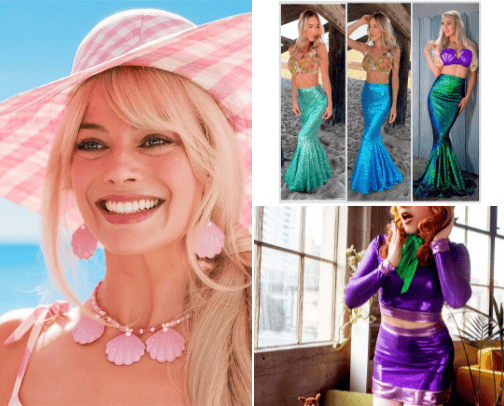 Costumes for all occasions🧡🧚🏼 cover photo collage