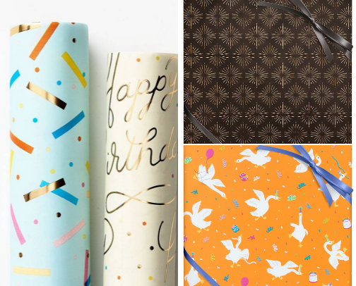 Favorite Gift Wrapping Supplies cover photo collage