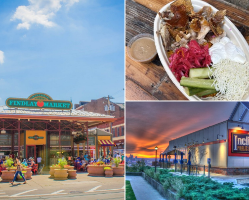 Savor & Soar: Cincinnati’s Best Bites and Bold Adventures✨ cover photo collage