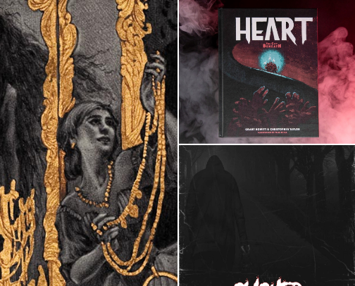 Horror RPGs of the 80s, 90s, 00s, 10s, and 20s cover photo collage