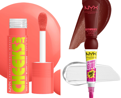 NYX fav cover photo collage