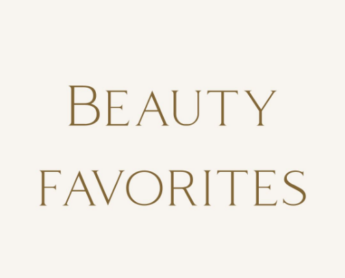 Beauty Favorites I Swear By cover photo collage