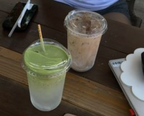 Matcha Spots🍵 cover photo collage