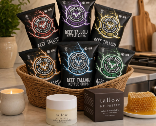 Beef Tallow Everything: From Your Face to Your Frying Pan cover photo collage