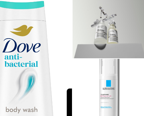 My skincare favorites cover photo collage