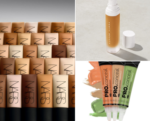 Makeup with Skincare cover photo collage