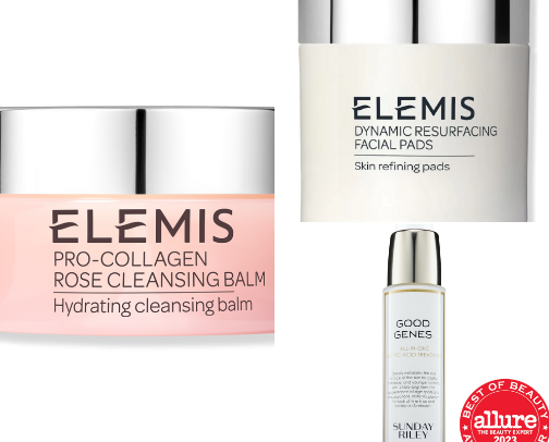 Skincare cover photo collage
