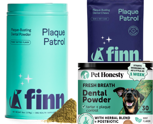 Plaque-Busting Pup Essentials cover photo collage