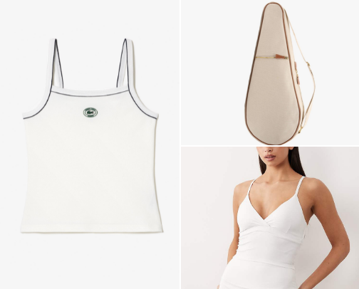 Tennis essentials cover photo collage